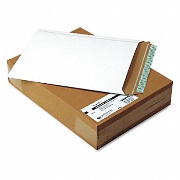 QUALITY PARK Photo/Doc Envelope Wht Fiberboard PK25, 23L029