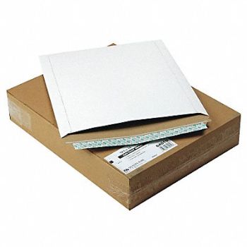 QUALITY PARK Photo/Doc Envelope Wht Fiberboard PK25, 23L036