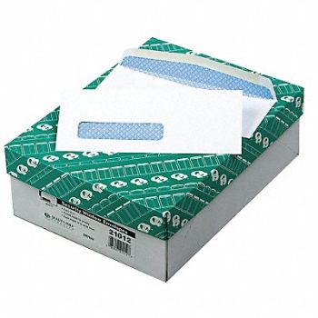QUALITY PARK Window Envelope Gummed Flap PK500, 23L107