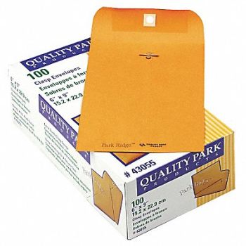 QUALITY PARK Catalog Envelopes 6 H 9 W PK100, 23L137