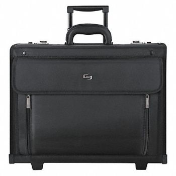 SOLO Catalog/Laptop Case Black Polyvinyl, 23L302