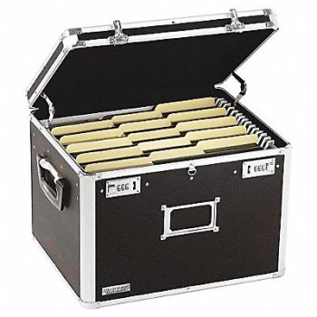 VAULTZ File Storage Box Black, 23L356