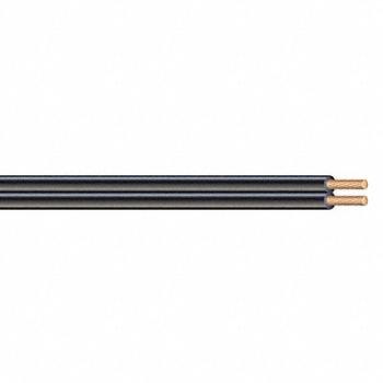 SOUTHWIRE Landscape Wire 2 Cond 14AWG Blk 100ft, 23M540