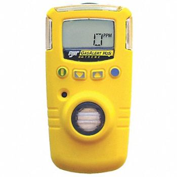BW TECHNOLOGIES Single Gas Detector O2 0-30 Pct NA Ylw, 30N713