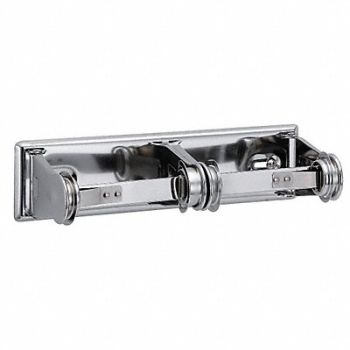 TAYMOR Toilet Paper Holder (2) Rolls Polished, 23MF55