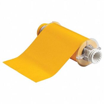 BRADY Label Yellow 7x10In Vinyl, 23MG56