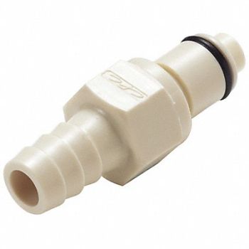 COLDER Coupler Polypropylene Natural Push In, 23MH64