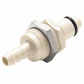COLDER Coupler Polypropylene Natural Push In, 23MH52
