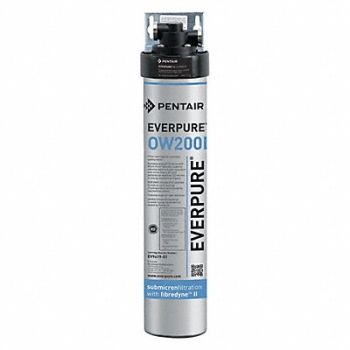 PENTAIR/EVERPURE Water Filter System 0.5 micron 19 H, 23MU14