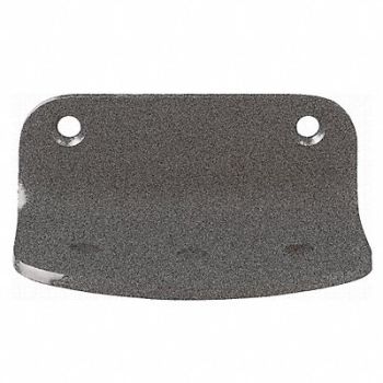 BRADLEY Soap Dish Silver 3 in W, 23MU51