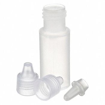 WHEATON Dropper Bottle 7mL Natural Round PK144, 23MU87