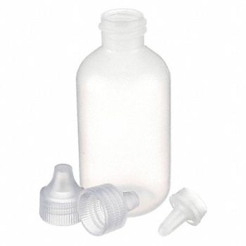 WHEATON Dropper Bottle 60mL Natural Round PK144, 23MU74