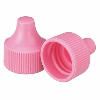 WHEATON Dropper Tip Cap 20-410mm PP WhitePK100, 23MV14