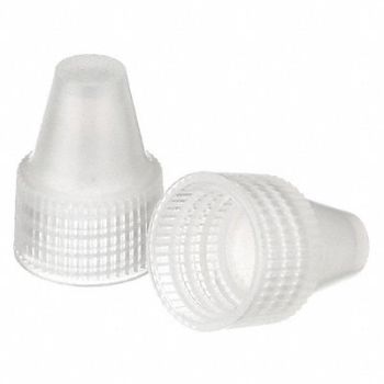WHEATON Dropper Tip Cap 13-425mm PP PK100, 23MV35