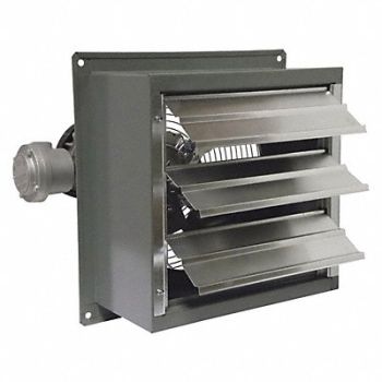 CANARM ShtMt Hzd ExhFn 12In Bl Alum 115 V, 23N613