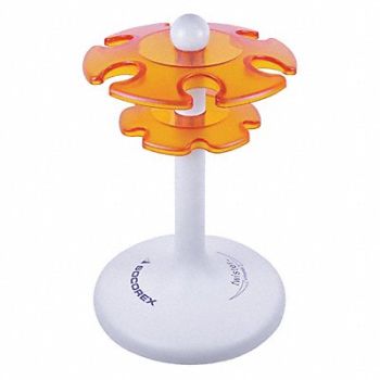 WHEATON Pipette Stand Hold 6 Pipettes Orange, 23ND08
