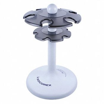 WHEATON Pipette Stand Hold 6 Pipettes Gray, 23ND09