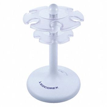 WHEATON Pipette Stand Hold 6 Pipettes White, 23ND11