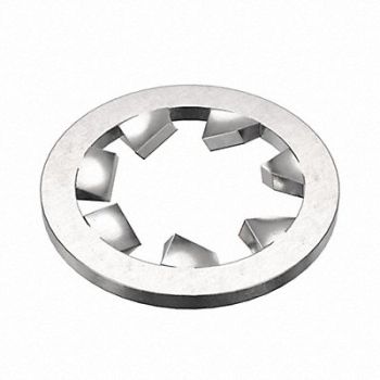 GRAINGER APPROVED Lock Washer Bolt M8 CS INT-TH PK100, 29DJ13