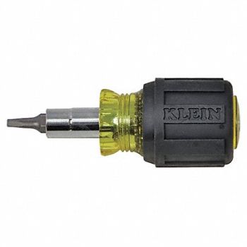 KLEIN TOOLS Multi-Bit Screwdriver NumBits 6, 23NN71