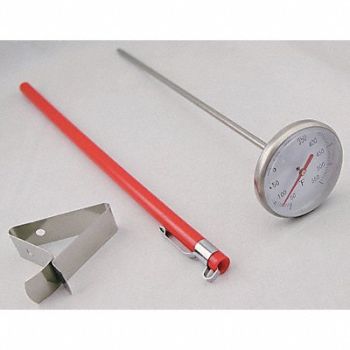 GRAINGER APPROVED Dial Pocket Thermometer 50 to 550 F, 23NU27
