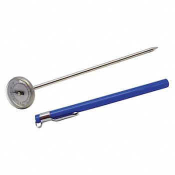GRAINGER APPROVED Dial Pocket Thermometer 0 to 220 F, 23NU29
