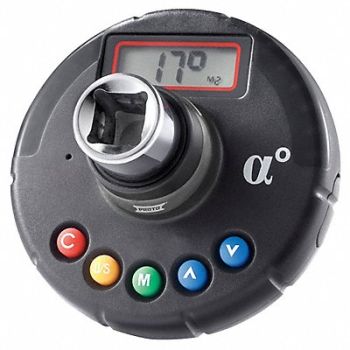 PROTO Torque Angle Meter 1/2 in Dr 250 ft.-lb., 23NU47