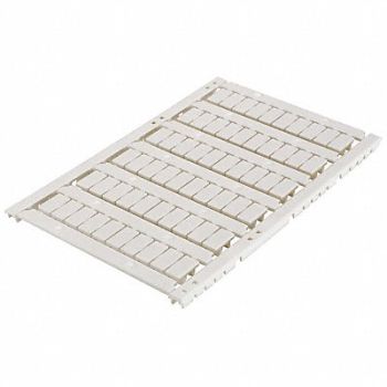 SCHNEIDER ELECTRIC Blank Marking Card Nylon 60 White, 23NY23