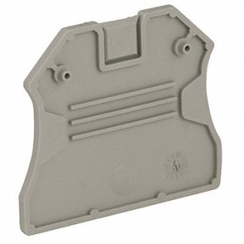 SCHNEIDER ELECTRIC TermBlkEndBarr NSYTRV Plastic ScrewMount, 23NY25