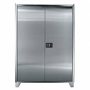 JAMCO Shelving Cabinet 73 H 48 W Gray, 23PA43