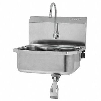 SANI-LAV SaniLav Hand Sink Rect 17inx14inx7in, 23PH31