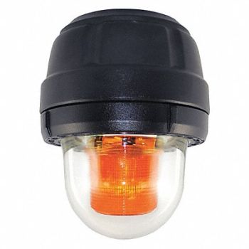 FEDERAL SIGNAL Warning Light Amber Strobe Tube 120VAC, 23TP32