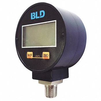 GRAINGER APPROVED G5751 Digit LCD Pressure Gauge 2-1/2 in 0-50, 23V730