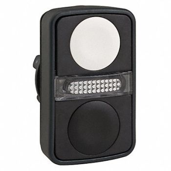 SCHNEIDER ELECTRIC Multi-Head Push Button Illum 22mm Plastc, 23V781