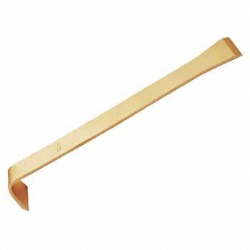 WESTWARD Deck Scraper Stiff 2 Beryllium Copper, 23X826