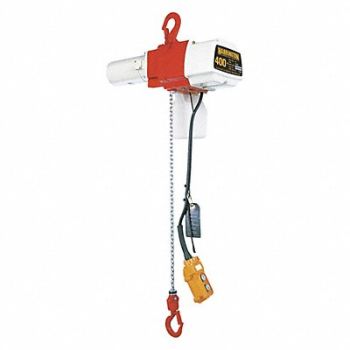 HARRINGTON Electric Chain Hoist 400 lb 15 ft 120, 23XR29