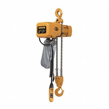 HARRINGTON Electric Chain Hoist 4000lb 20ft 230/460, 23XR78