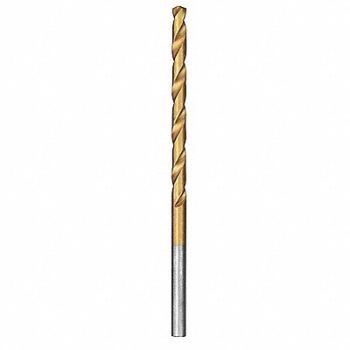 MILWAUKEE Jobber Drill 1/8 HSS PK2, 23Y096