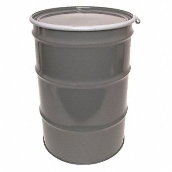 GRAINGER APPROVED Transport Drum Gray 18ga 1.1mm, 23Y345
