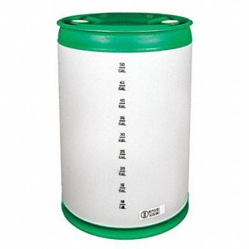 GRAINGER APPROVED Transport Drum Green and White 87mil, 23Y346