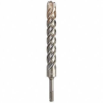 MILWAUKEE Hammer Drill Bit 18 L 1-1/4 Carbide, 45KP07
