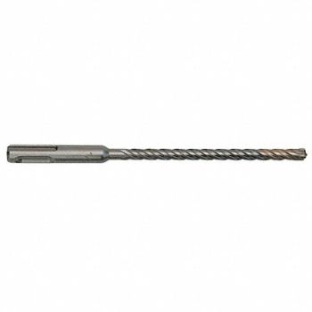 MILWAUKEE Hammer Drill Bit SDS Plus 3/16x6 In, 23Y495