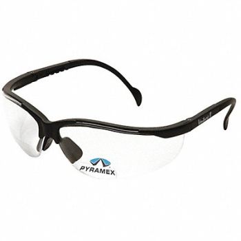 PYRAMEX G6582 Bifocal Safety Read Glasses +3.00 Clear, 23Y638