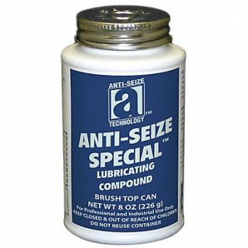 ANTI-SEIZE TECHNOLOGY Heavy Duty Anti-Seize 8 oz BrshTp Cn, 23YA36