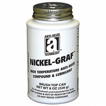 ANTI-SEIZE TECHNOLOGY Gen Purp Anti-Seize 8 oz BrshTp Cn, 23YA46