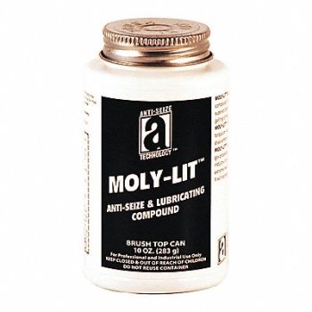 ANTI-SEIZE TECHNOLOGY Heavy Duty Anti-Seize 10 oz BrshTp Cn, 23YA56