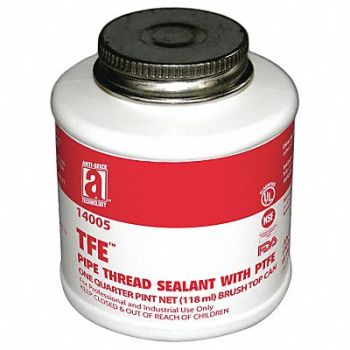 ANTI-SEIZE TECHNOLOGY Pipe Thread Sealant 4.80 fl oz Off-White, 23YA83