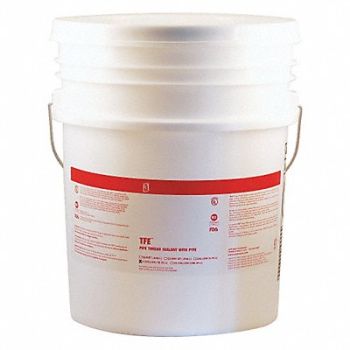 ANTI-SEIZE TECHNOLOGY Pipe Sealant 5 gal White 500F, 23YA88