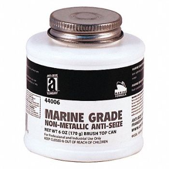 ANTI-SEIZE TECHNOLOGY Marine Grade Anti-Seize 6 oz BrshTp Cn, 23YC71
