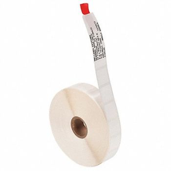MSA Label 1-1/2 Lx 4 Wx 1-1/2 H In., 23YE14